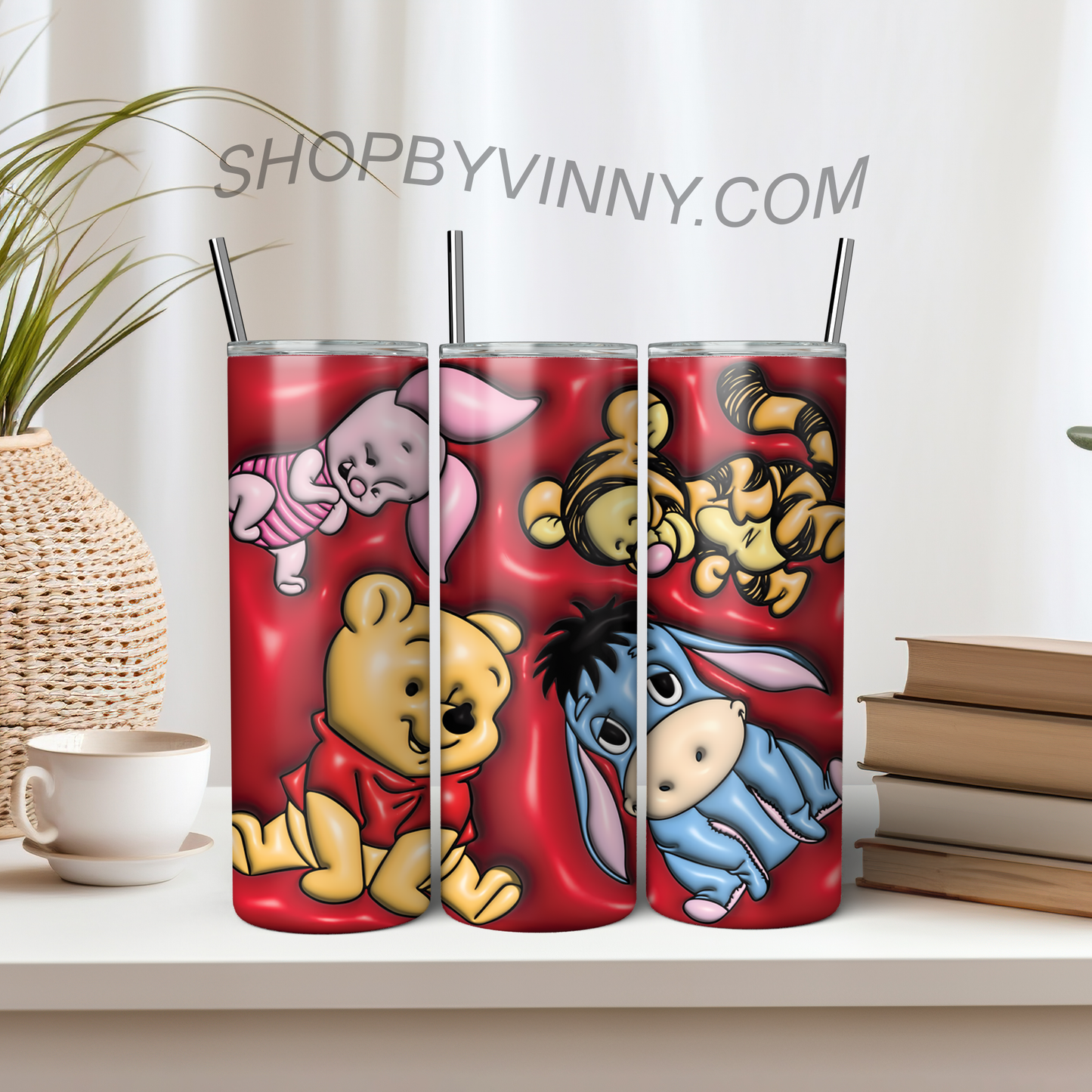 WINNIE THE POOH 3D - 20oz Tumbler