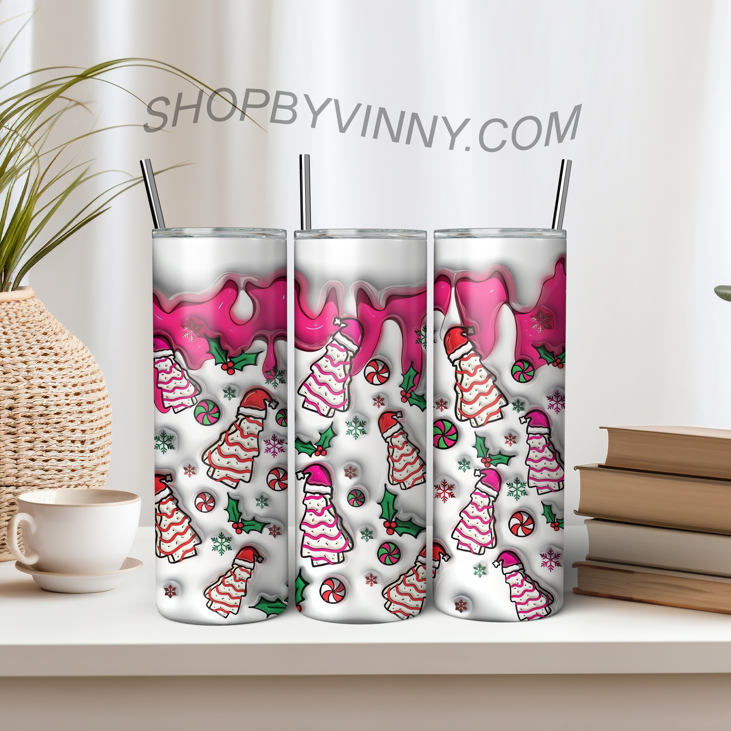 CHRISTMAS TREE COOKIES - 20oz Tumbler