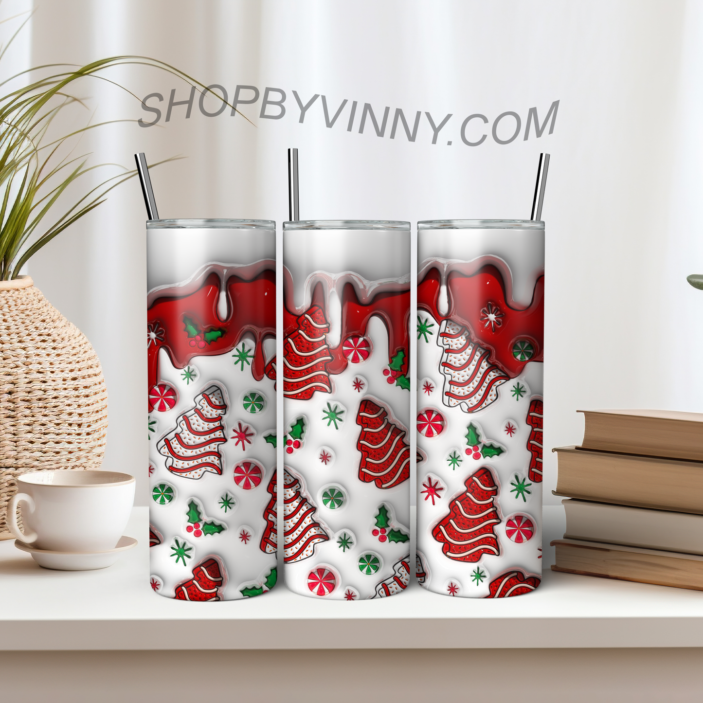 CHRISTMAS TREE COOKIES - 20oz Tumbler