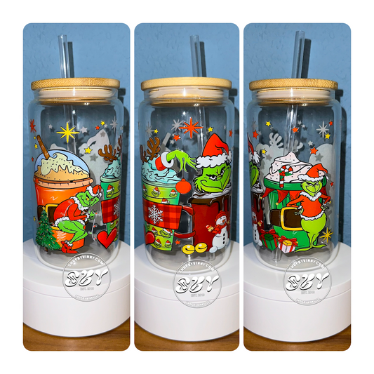 GRINCH - Libbey Glass Cup