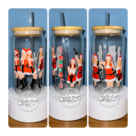 MEAN GIRLS FETCHMAS - Libbey Glass Cup