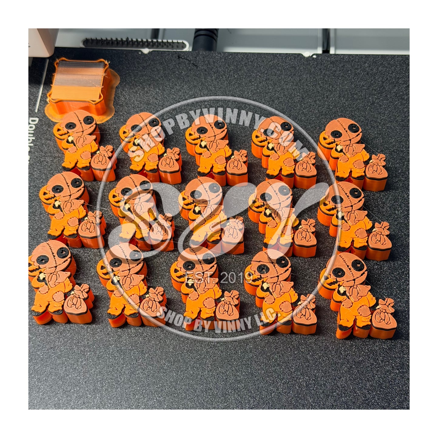 SPOOKY SAM - STRAW TOPPERS