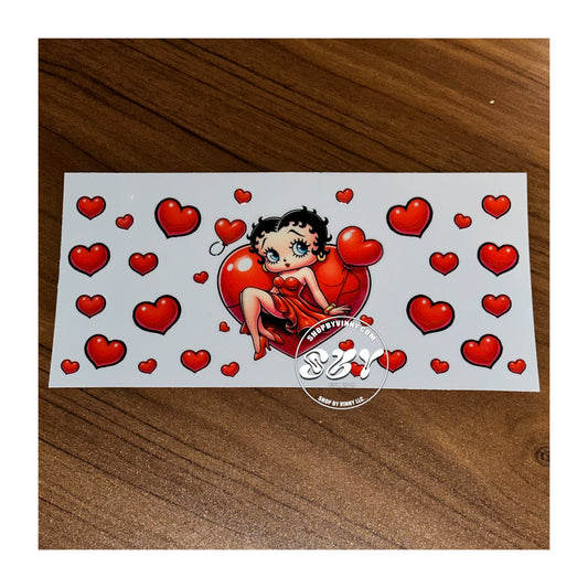 #027 BETTY BOOP - UVDTF16OZ