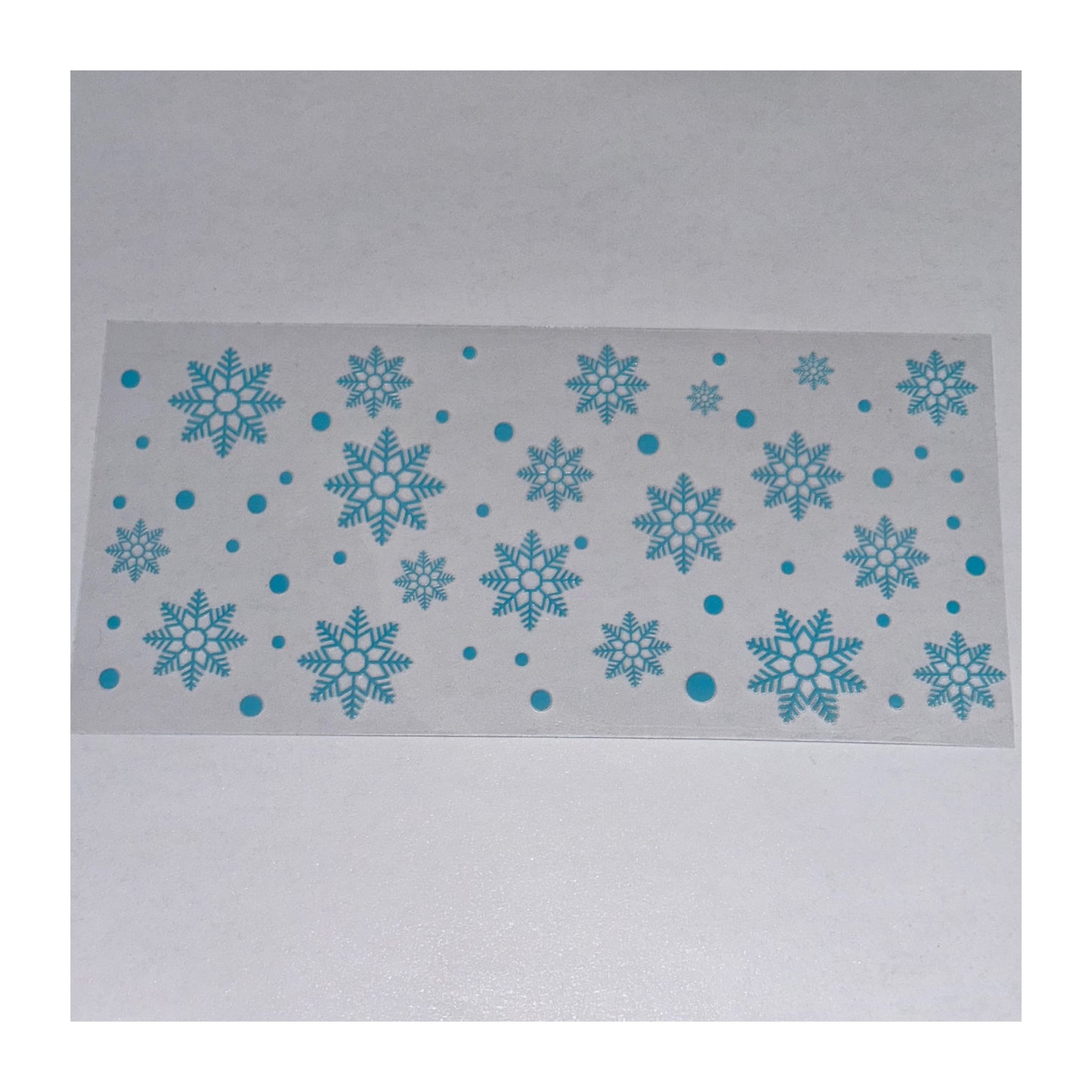 384 BLUE SNOWFLAKES - UVDTF16OZ