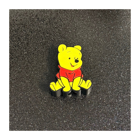 POOH BEAR  - STRAW TOPPERS