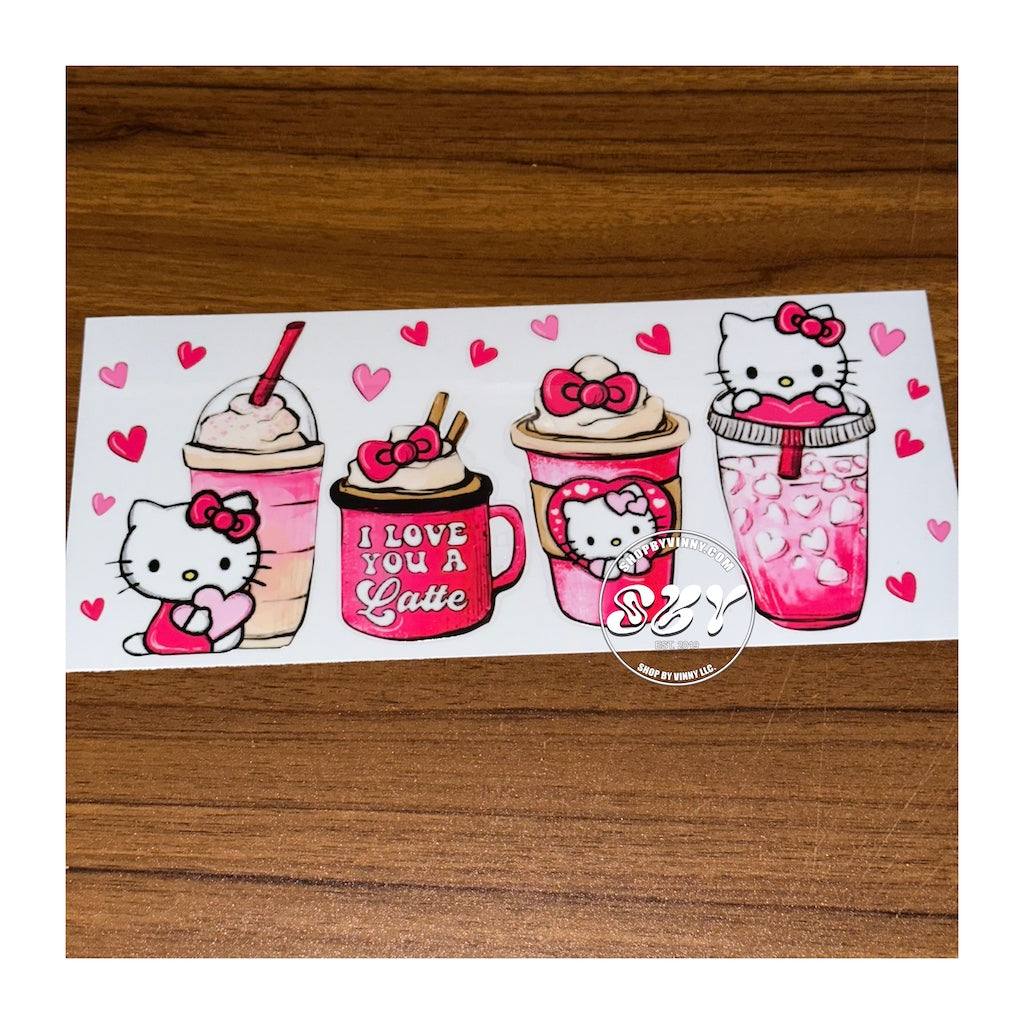 #150 HELLO KITTY LATTE - UVDTF16OZ