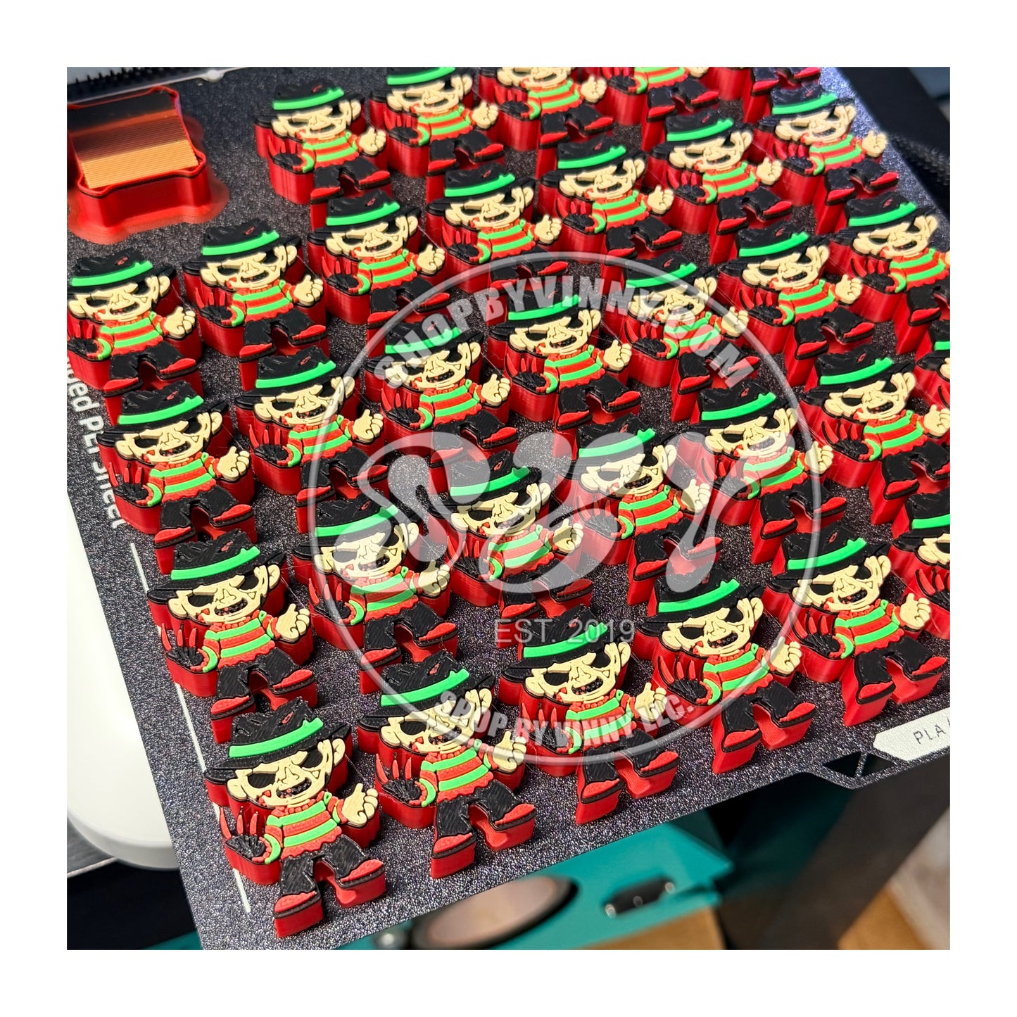 FREDDY KRUEGER - STRAW TOPPERS