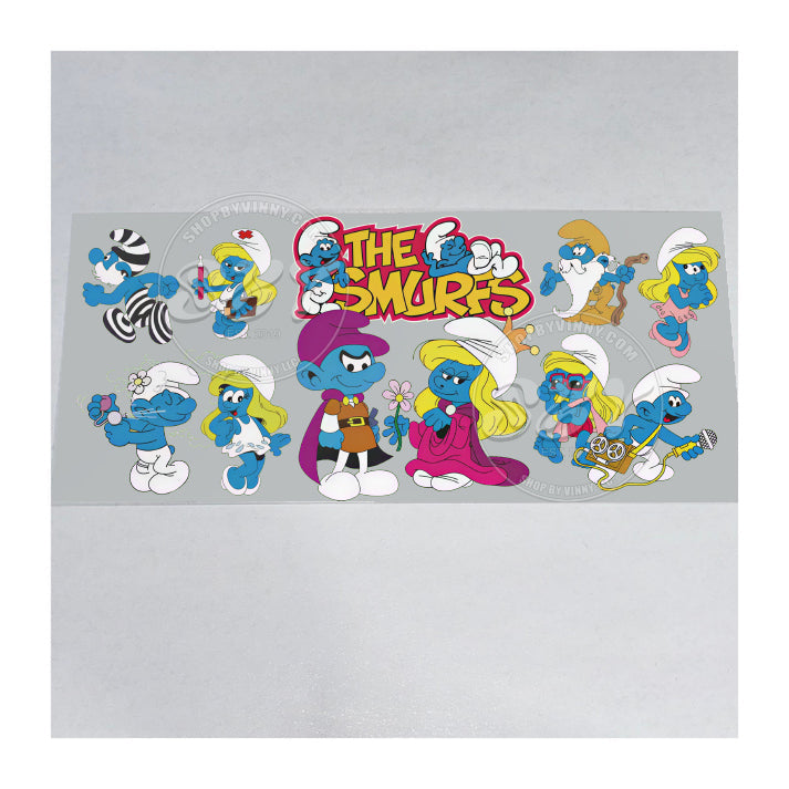 1125 THE SMURFS - UVDTF16OZ