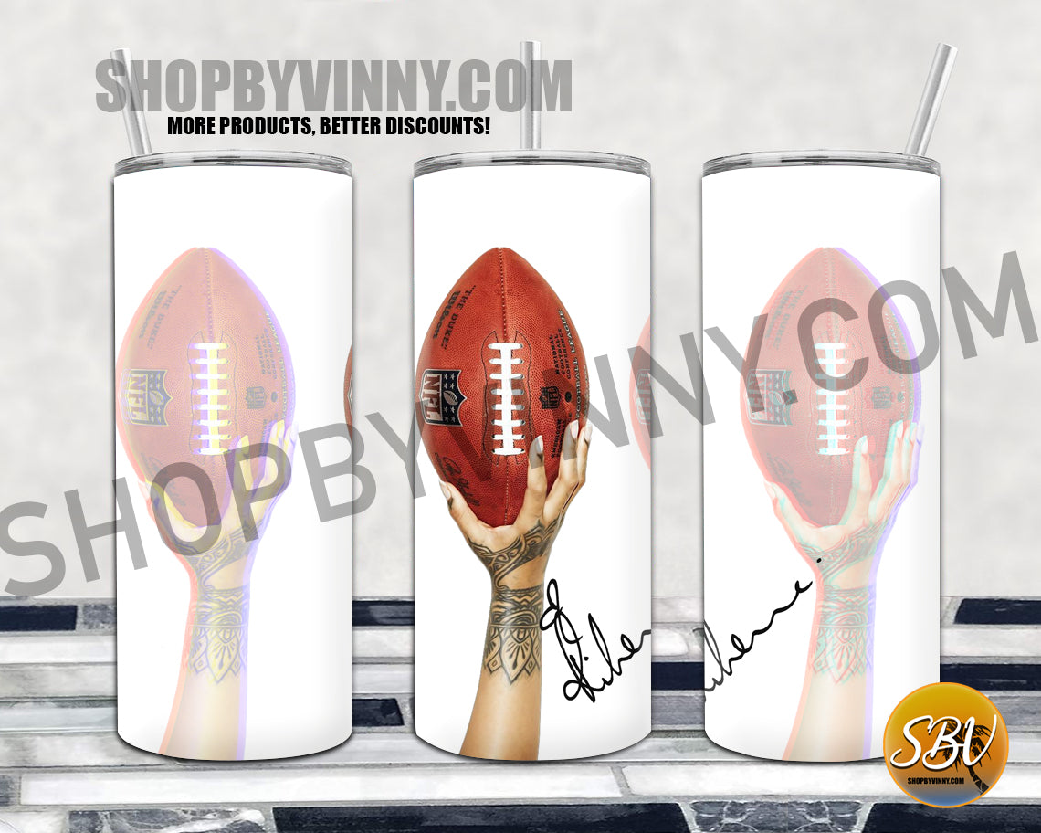 RiRi - Football - Sports - 20oz Tumbler